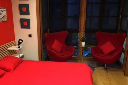 Estudio Moderno Centro-Playa Gijon Apartment Luaran gambar